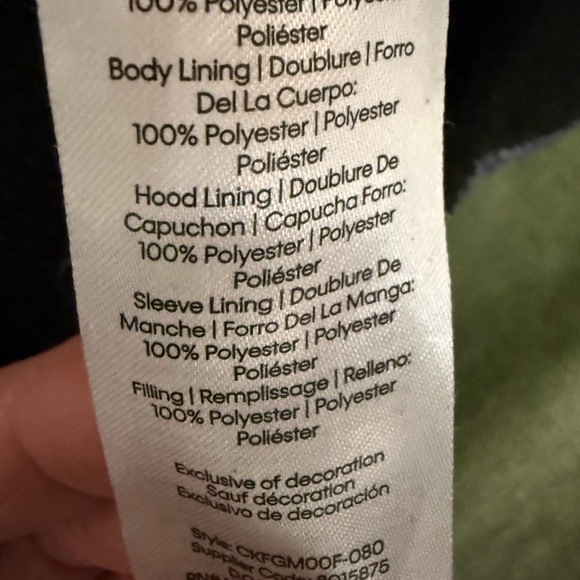 Calvin Klein Gray Puffer Jacket - Picture 11 of 11